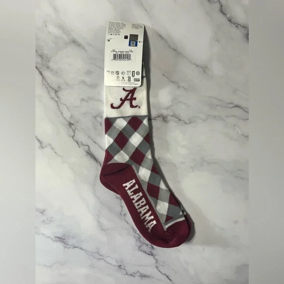 NWT - University of Alabama Socks - OS - Picture 2 of 2